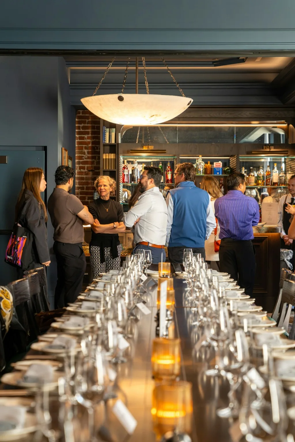 Contemporary workplace dining space