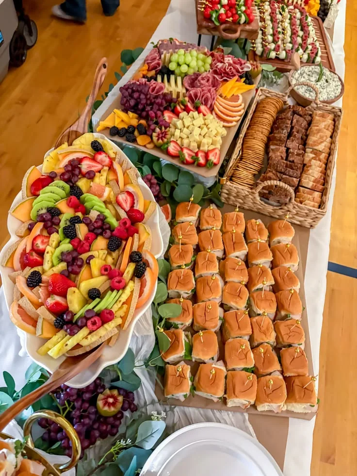 Corporate catering and grazing spread
